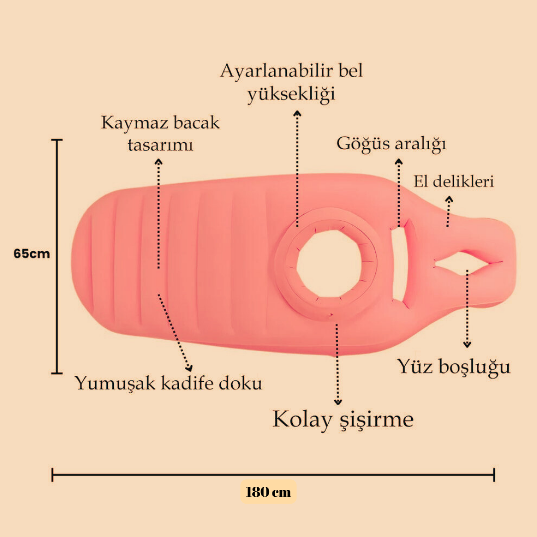 Hamileler İçin Konforlu ve Güvenli Şişme Yatak